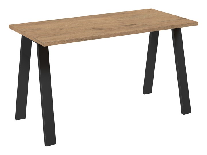 Stół KLEO 138x67 dąb lancelot Drewno Wysokość 75 cm Płyta laminowana Kolor Brązowy