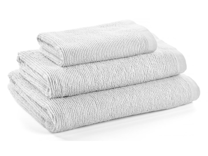 Ręcznik do rąk - miekki - szary - tkanina - nowoczesny Bawełna Kategoria Ręczniki