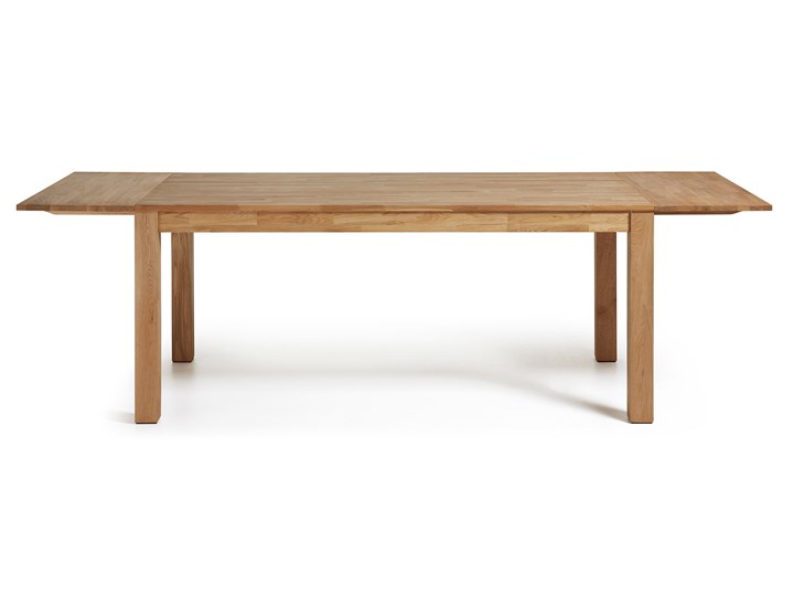 Stół do jadalni rozkładany - isbel - naturalny - drewno - rustykalny Długość(n) 120 cm Wysokość 75 cm Kolor Brązowy