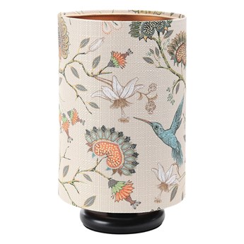 Czarna designerska lampka nocna tuba - S387-Palva