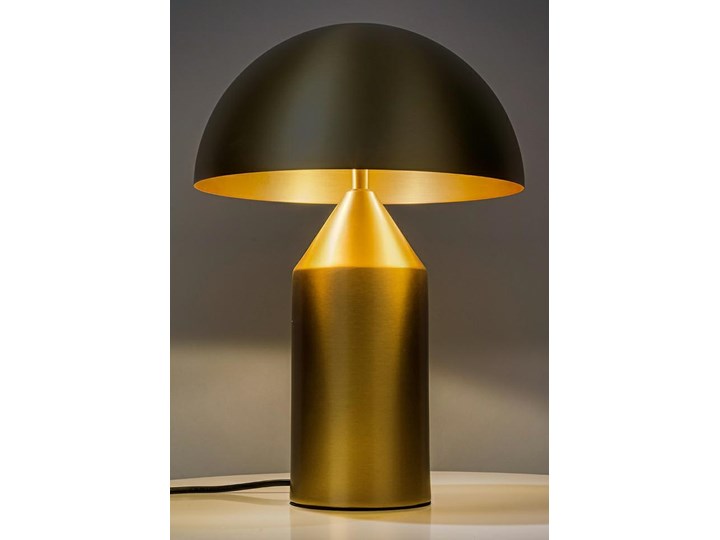 Lampa biurkowa FUNGO złota - mosiądz Metal Kategoria Lampy stołowe
