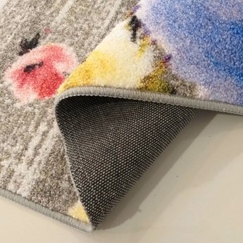 Kolorowy prostokątny miękki dywan - Mildon