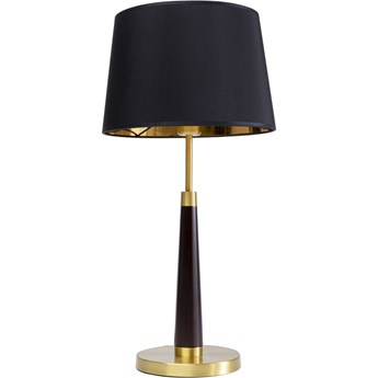Lampa stołowa czarna Ø30x61 cm