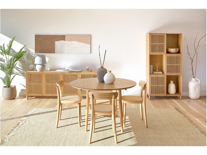 Stół rozkładany Oqui 120-200x90 cm naturalny Kategoria Stoły kuchenne Rozkładanie Rozkładane