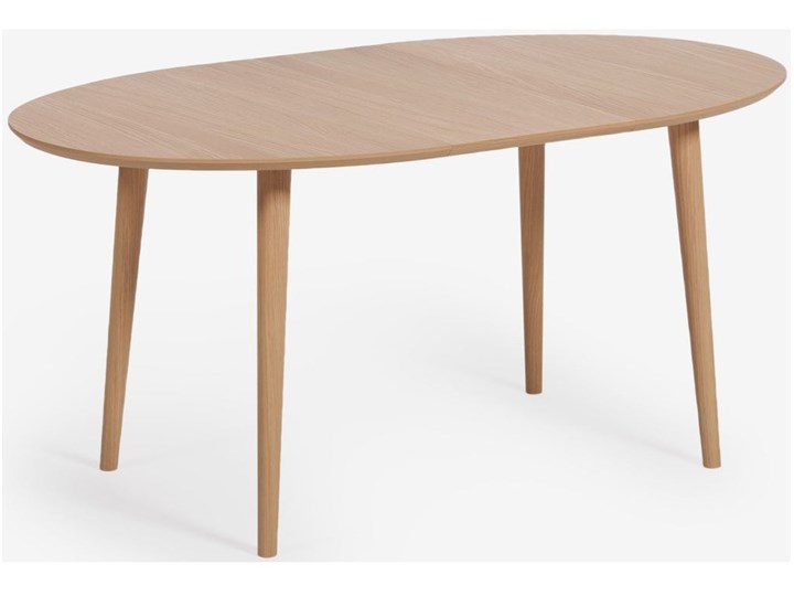 Stół rozkładany Oqui 120-200x90 cm naturalny Rozkładanie Rozkładane