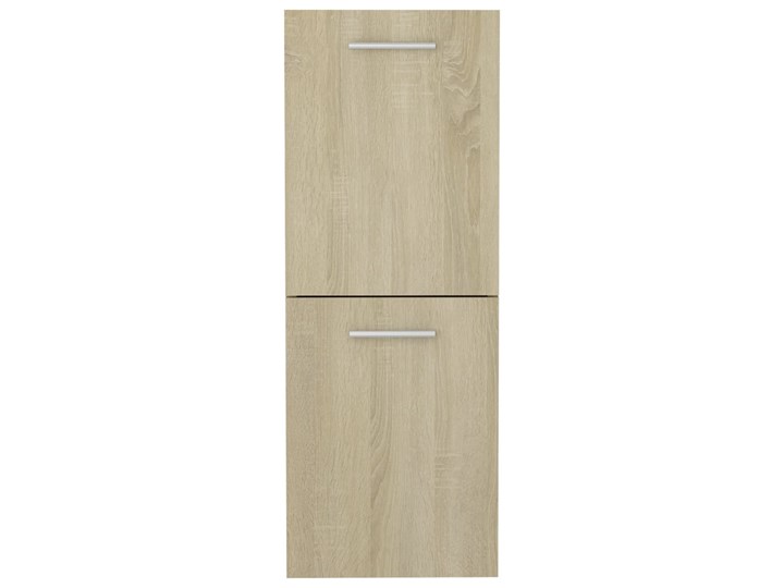 vidaXL Szafka łazienkowa, dąb sonoma, 30x30x80 cm, płyta wiórowa Płyta stolarska Szerokość 30 cm Drewno Głębokość 30 cm Szafki Płyta MDF Kategoria Szafki stojące