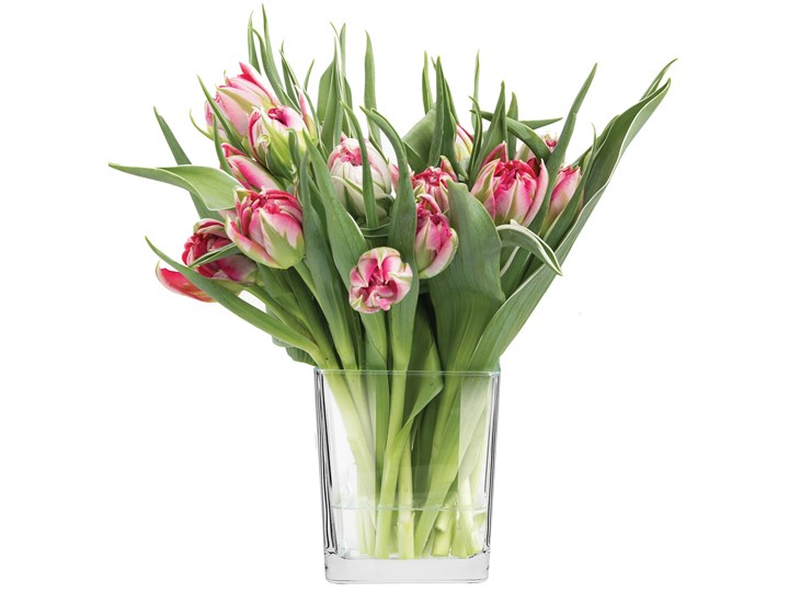 Trend Glass Pojemnik dekoracyjny, wazon na kwiaty i kompozycje Violet Szkło Kategoria Wazony