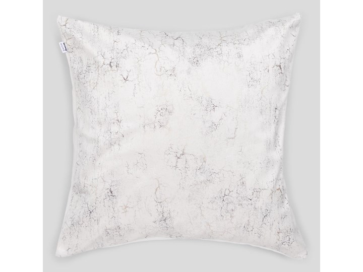 Sinsay - Poszewka na poduszkę - Biały Kwadratowe Poliester Poszewka dekoracyjna Styl Nowoczesny 45x45 cm Pomieszczenie Sypialnia