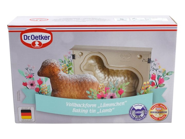 Stalowa forma do pieczenia Dr. Oetker Easter Lamb, 700 ml Kolor Zielony Kategoria Formy i foremki