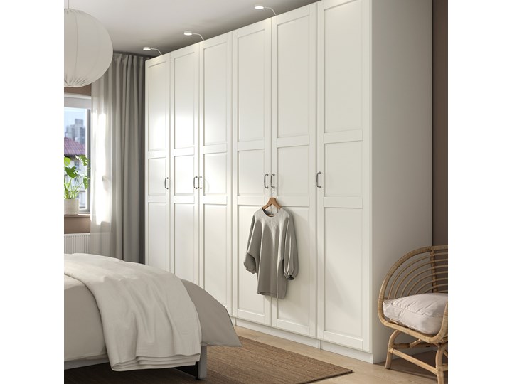 IKEA PAX / TYSSEDAL Kombinacja szafy, biały/biały, 300x60x236 cm Szerokość 60 cm Głębokość 60 cm Kategoria Szafy do garderoby
