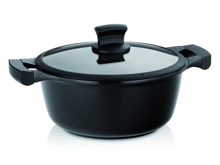 Garnek z odlewu aluminium z pokrywką Kela Stella Nova, ø 24 cm Stal nierdzewna Indukcja Kategoria Garnki
