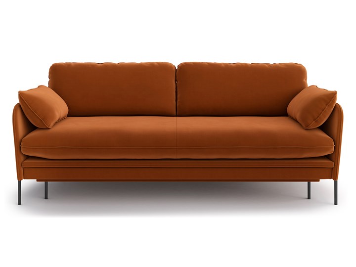 Sofa Bonnie z funkcją spania, Henna Szerokość 213 cm Stała konstrukcja Głębokość 103 cm Rozkładanie Rozkładana