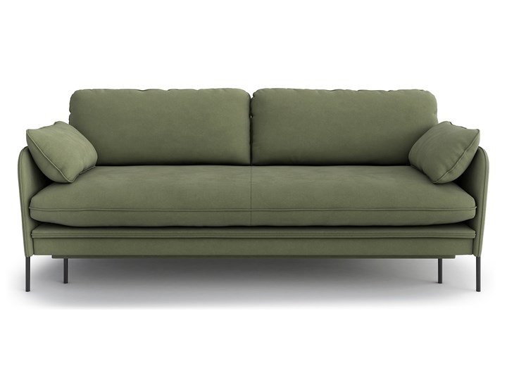 Sofa Bonnie z funkcją spania, Moss Materiał obicia Tkanina Stała konstrukcja Szerokość 213 cm Głębokość 103 cm Nóżki Na nóżkach