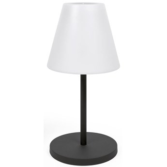 Lampa ogrodowa Amaray Ø30x61 cm czarno-biała