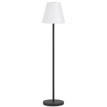 Lampa ogrodowa Amaray Ø35x150 cm czarno-biała