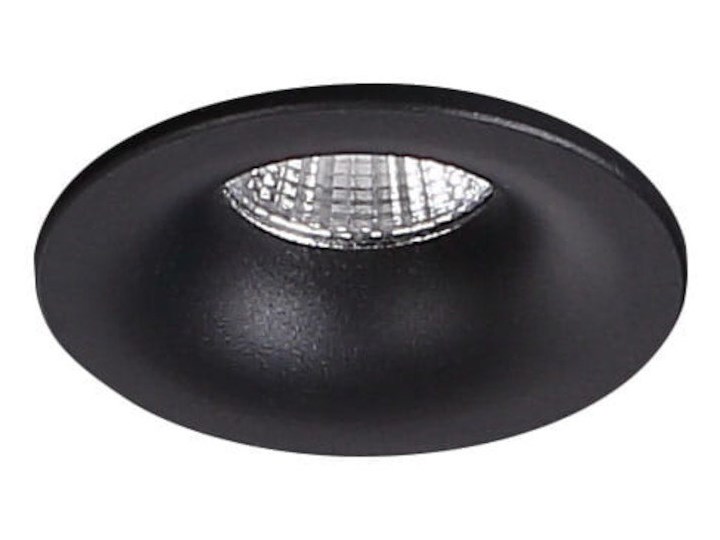 Czarna lampa podtynkowa YUCA FIXED wpuszczana LED 3W 3000K oczko Kolor Czarny Oprawa wpuszczana Oprawa led Oprawa stropowa Kategoria Oprawy oświetleniowe