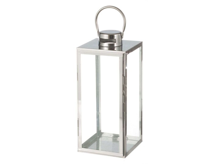 Lampion Elegance Silver 17x17x38cm, 17 × 17 × 38 cm
