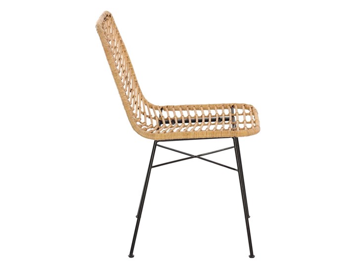 Rattanowe krzesło ogrodowe Bonami Essentials Alice Styl Minimalistyczny Metal Kategoria Krzesła ogrodowe