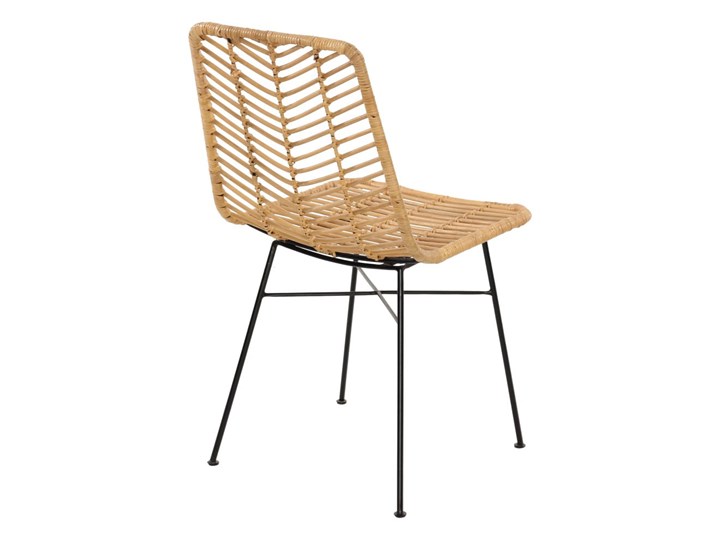 Rattanowe krzesło ogrodowe Bonami Essentials Alice Kategoria Krzesła ogrodowe Metal Styl Nowoczesny