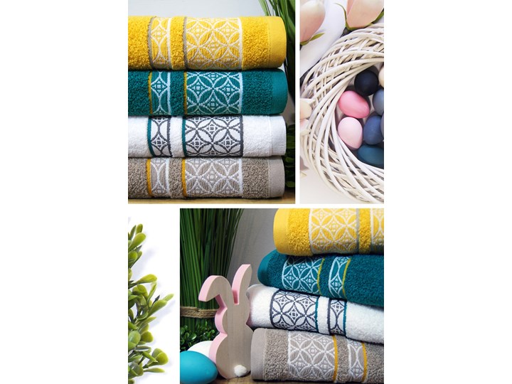Ręcznik bawełniany Greno RFS-02 Kategoria Ręczniki Bawełna 50x90 cm 70x140 cm Kolor