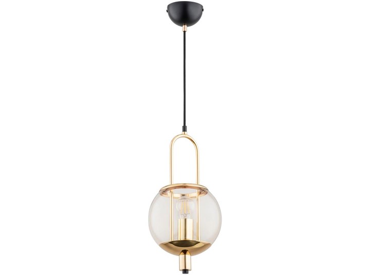 Żyrandol na lince LERANS 1xE27/60W/230V Szkło Metal Kategoria Lampy wiszące