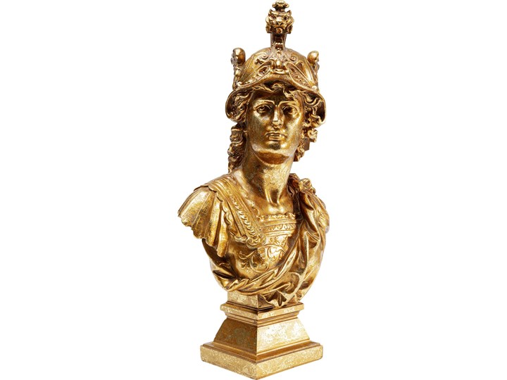 Figurka dekoracyjna Orpheus 17x31 cm złota Kolor Złoty