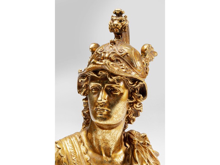 Figurka dekoracyjna Orpheus 17x31 cm złota Kolor Złoty