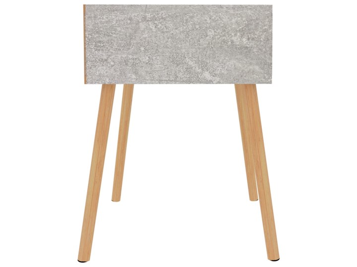 vidaXL Szafka nocna, betonowy szary, 40x40x56 cm, płyta wiórowa Płyta MDF Szerokość 40 cm Płyta laminowana Uniwersalne Głębokość 40 cm Płyta meblowa Na dekoracje Nocne Typ Nocne Styl Nowoczesny