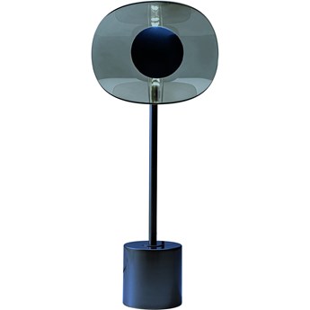 Lampa stołowa czarna 25x18 cm