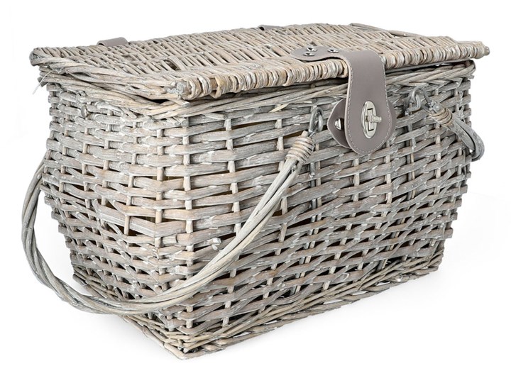 Kosz piknikowy PICNIC dla 2 osób szary 38x25x25 cm - Homla Kategoria Akcesoria piknikowe