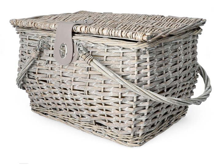 Kosz piknikowy PICNIC dla 2 osób szary 38x25x25 cm - Homla Kategoria Akcesoria piknikowe