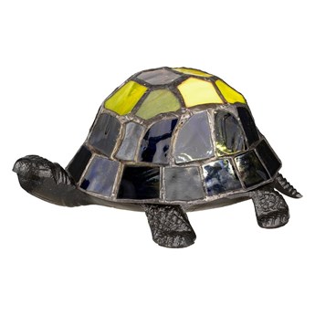 Elstead QZ-TORTOISE-TL - LED Lampa dekoracyjna TIFFANY LED/3xAAA żółw