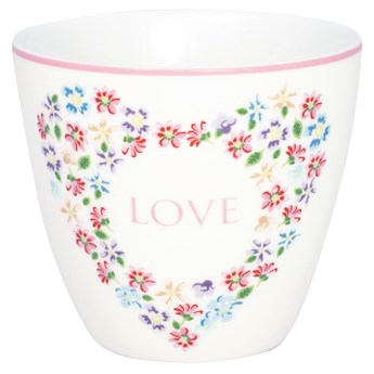 Porcelanowa filiżanka Green Gate Columbine Love, 300 ml