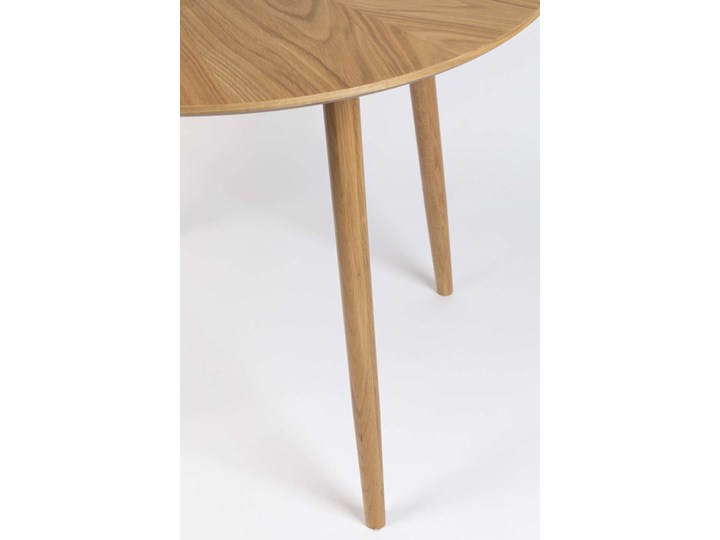 Stół jadalniany Fabio naturalny 100 Stal Płyta MDF Pomieszczenie Stoły do kuchni Wysokość 75 cm Styl Minimalistyczny