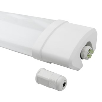 Liniowa lampa hermetyczna TRI-PROOF 90W 4000K IP65 IK08 155cm | biały