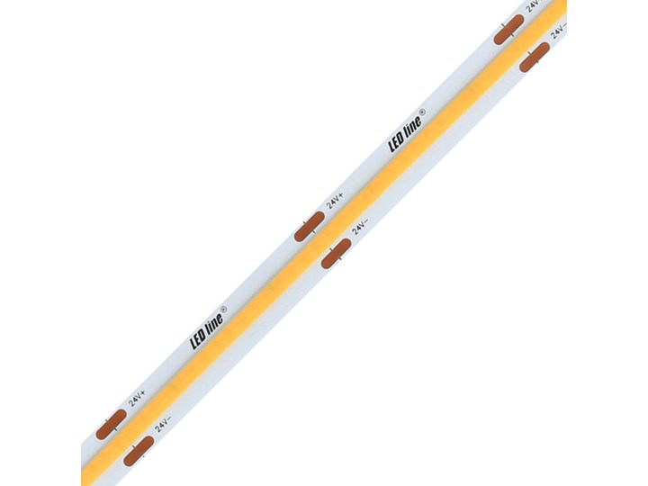 Taśma LED COB 320 chip/m 24V 4000K 12W/m rolka 5m | biała neutralna