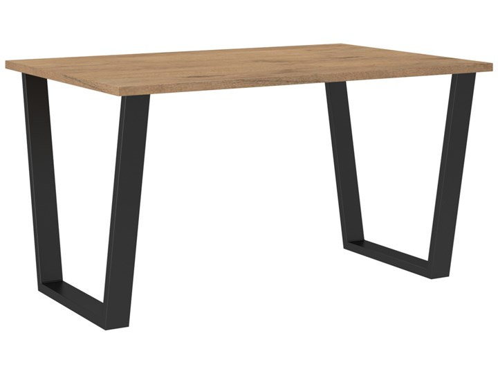 Stół CEZI 138x90 dąb lancelot Drewno Długość(n) 138 cm Płyta laminowana Wysokość 75 cm Szerokość(n) 90 cm