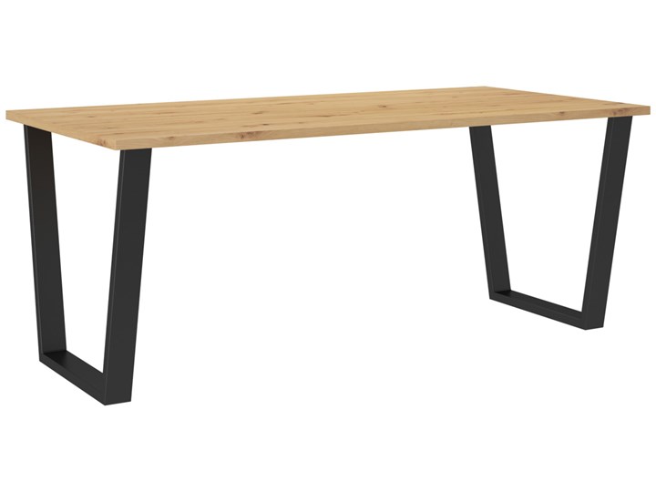 Stół CEZI 185x90 dąb artisan Płyta laminowana Drewno Wysokość 75 cm Kategoria Stoły kuchenne