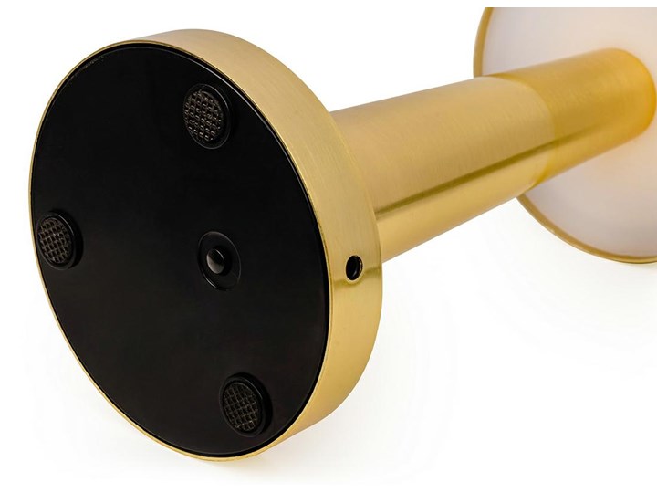 Lampa biurkowa LEE złota - wbudowana bateria, LED Kolor Złoty Metal Lampa LED Styl Tradycyjny