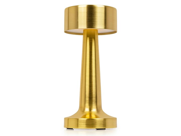 Lampa biurkowa LEE złota - wbudowana bateria, LED Kolor Złoty Metal Lampa LED Funkcje Lampa na baterie
