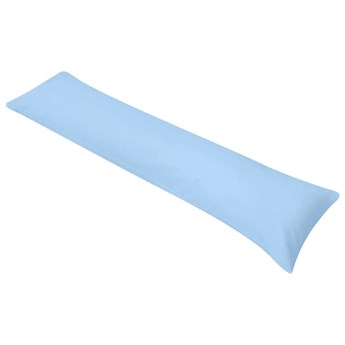 vidaXL Poduszka do spania na boku 40x145 cm, niebieska