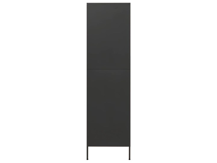 vidaXL Szafa, antracytowa, 90x50x180 cm, stalowa Metal Głębokość 50 cm Kolor Szary Szerokość 90 cm Pomieszczenie Pokój nastolatka