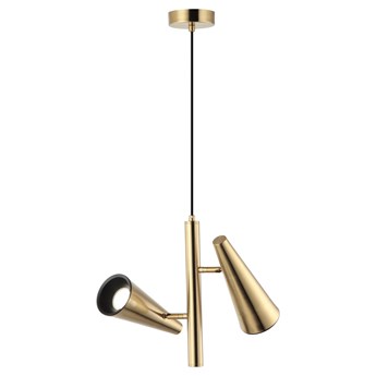 Nowoczesna lampa sufitowa patyna 80500-01-P02-CO SOLDEN SALON SYPIALNIA JADALNIA LUCEA