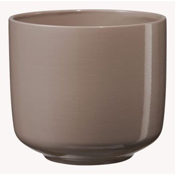 Brązowa ceramiczna doniczka Big pots Bari, ø 13 cm