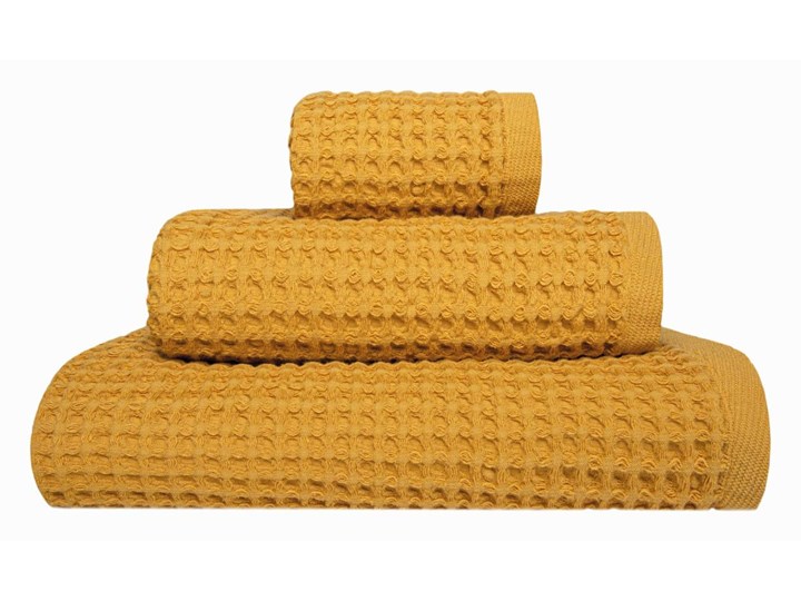 Ręcznik bawełniany Sorema Favo Pale Gold
