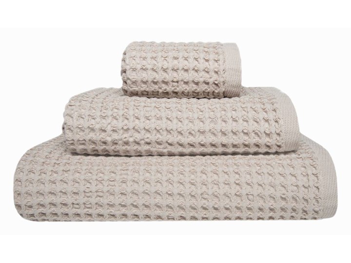 Ręcznik bawełniany Sorema Favo Fog Komplet ręczników 80x150 cm 30x50 cm Bawełna Ręcznik kąpielowy Kategoria Ręczniki Kolor Szary
