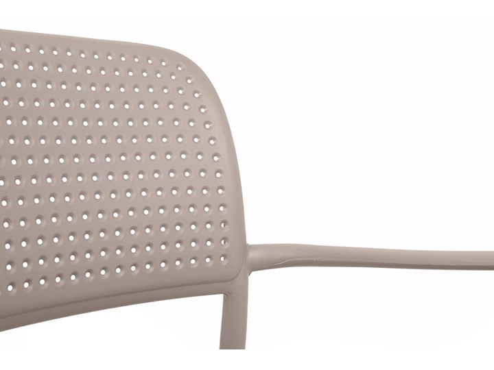 Krzesło plastikowe z  polipropylenu SPARK beżowe coffee Tworzywo sztuczne Kolor Beżowy Styl Nowoczesny