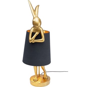 Lampa stołowa Królik złoto czarna /  Rabbit Kare 68 wys.