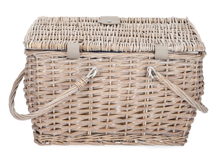 Kosz piknikowy PICNIC dla 2 osób szary 38x25x25 cm - Homla Kategoria Akcesoria piknikowe