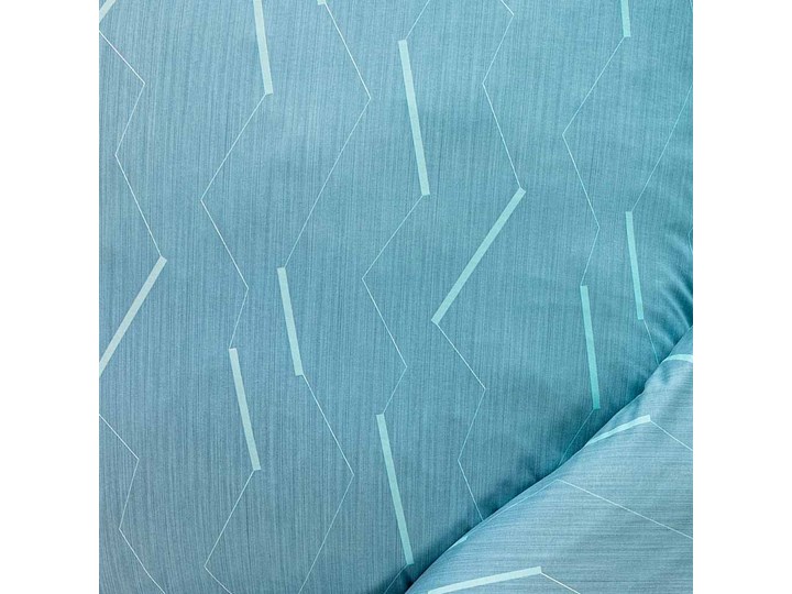 Komplet pościeli Jersey Estella Cordelius Cyan 200x220 cm Kategoria Komplety pościeli Bawełna 155x200 cm 200x200 cm 135x200 cm 70x80 cm Pomieszczenie Pościel do sypialni